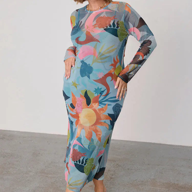 Never Fully Dressed - Balearic Mesh Dress