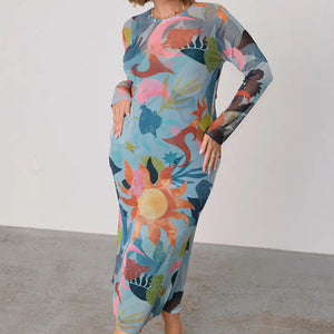 Never Fully Dressed - Balearic Mesh Dress