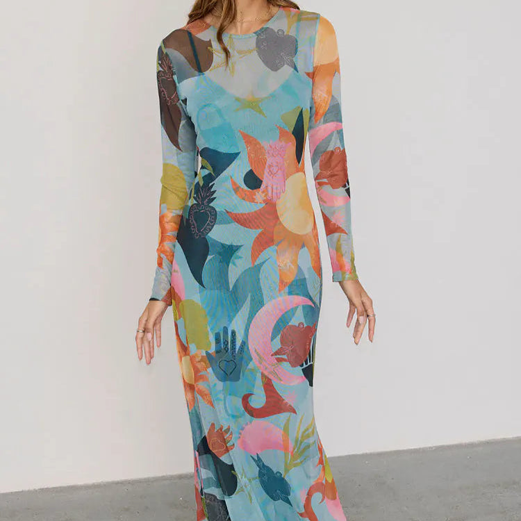 Never Fully Dressed - Balearic Mesh Dress