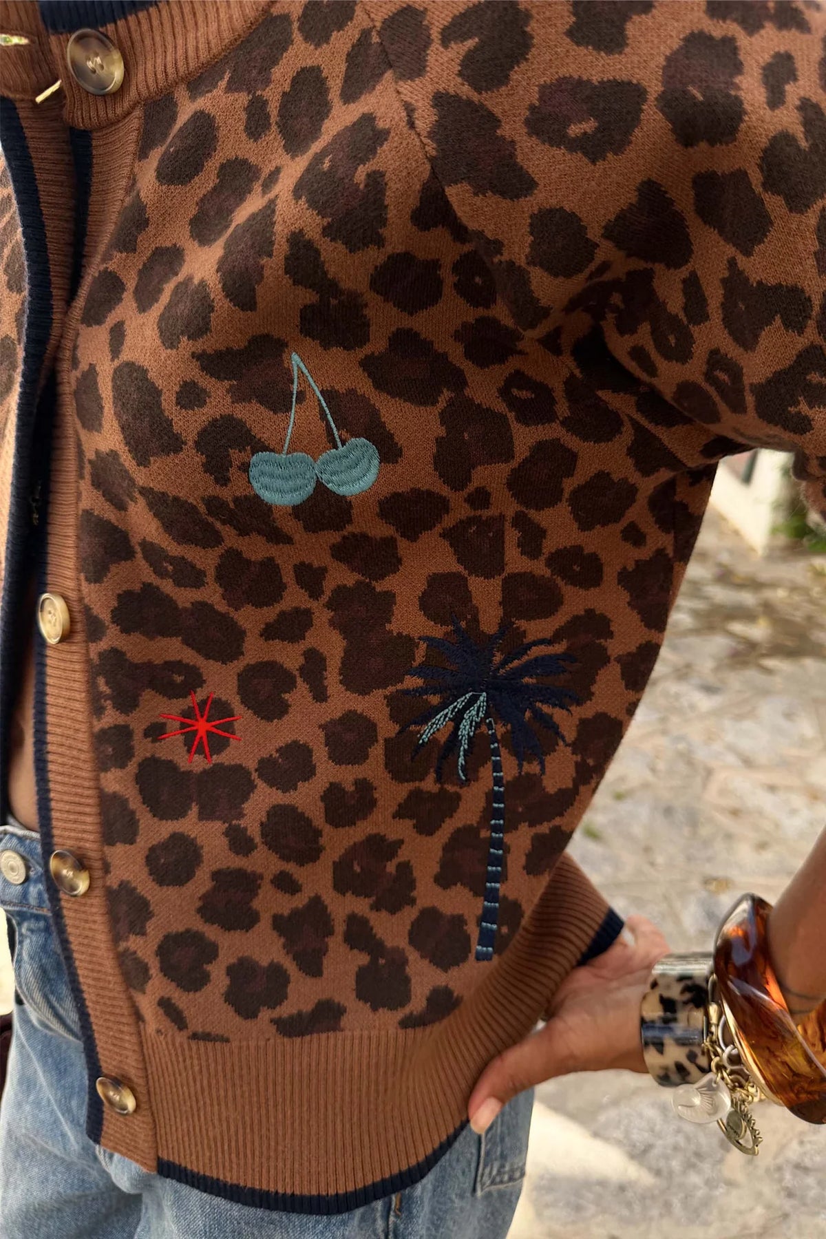 Never Fully Dressed Leopard Cheryl Cardigan