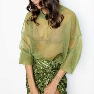BDA Never Fully Dressed - Green Zazi Jumper