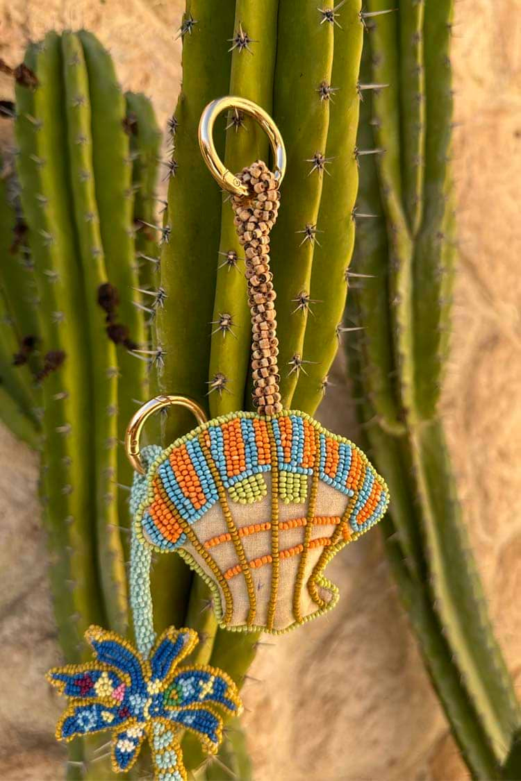 BDA Never Fully Dressed Shell Key Ring