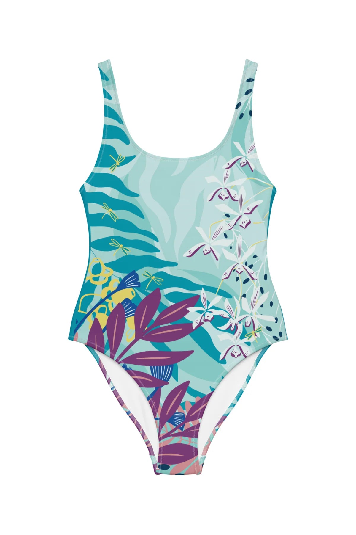 The Loren Isy B. One Piece Swimsuit - Orchid
