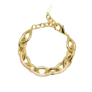 Adriana Pappas - Pave Links Bracelet