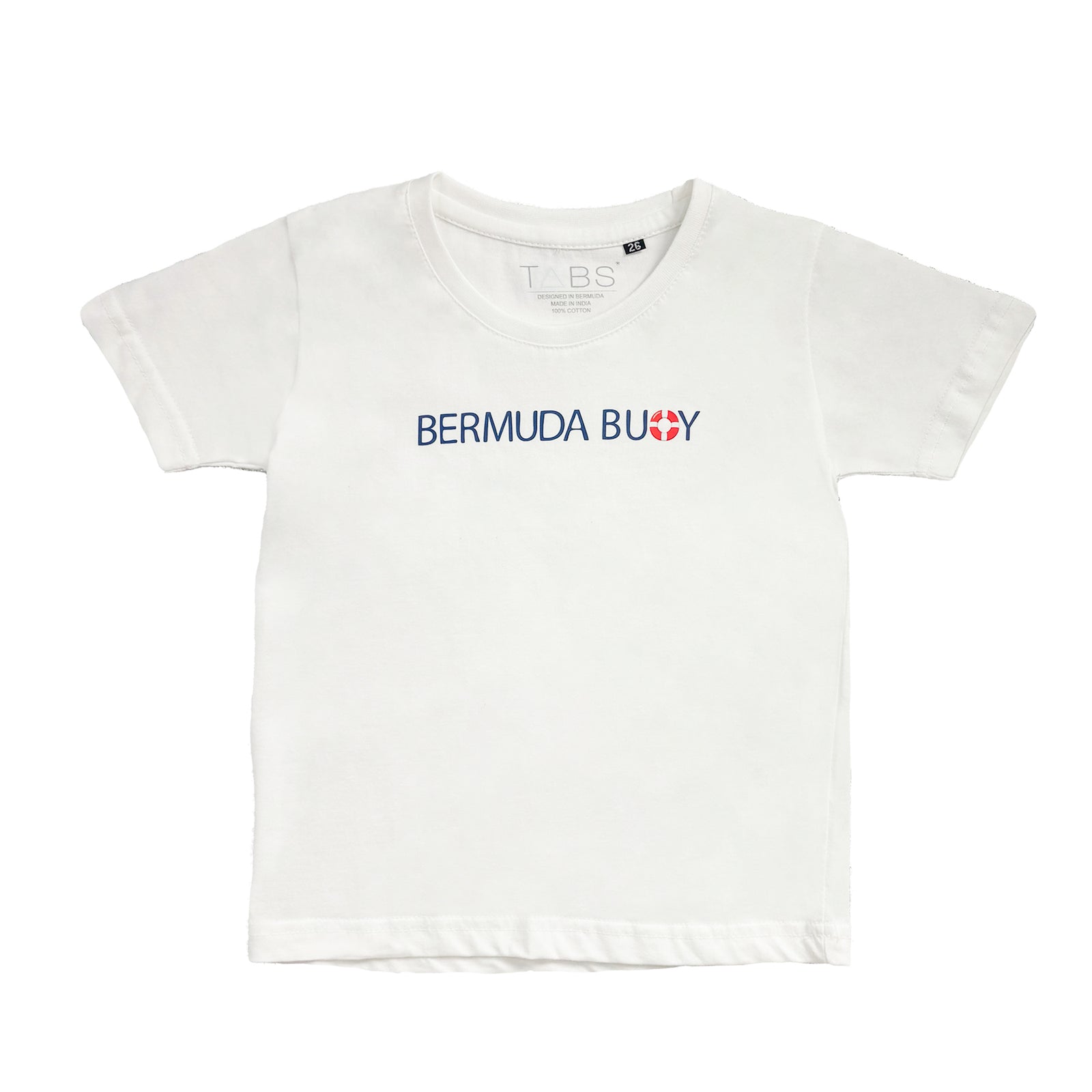 Kid's T-Shirt - Bermuda Buoy (White)