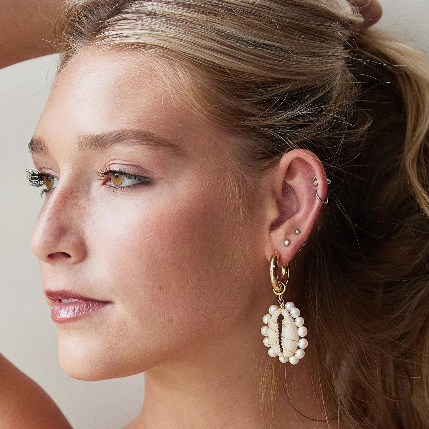 Adriana Pappas - Seashore Statement Earring