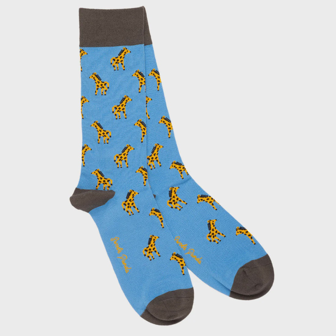 Swole Panda Socks - Giraffe
