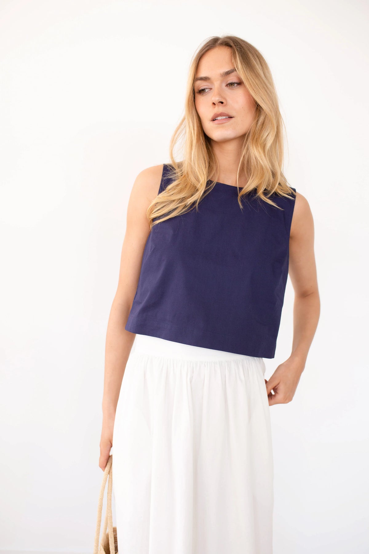 Marea Josie Tank - Navy