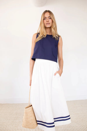 Marea Josie Tank - Navy