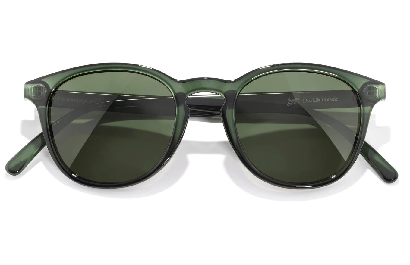 SUNSKI Sunglasses - Yuba Deep Green Forest