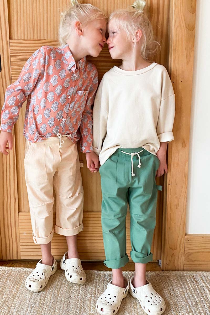 Emerson Fry Little Fry Papa's Shirt - Little Marigolds Apple