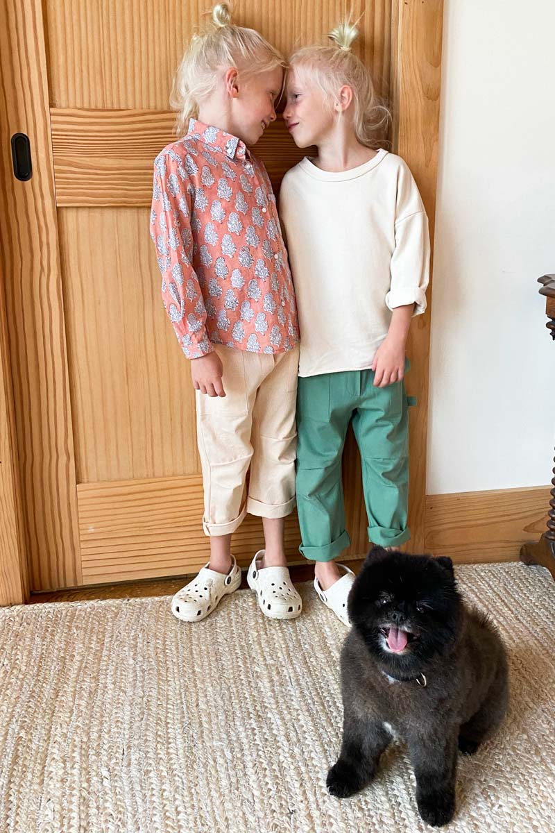 Emerson Fry Little Fry Papa's Shirt - Little Marigolds Apple