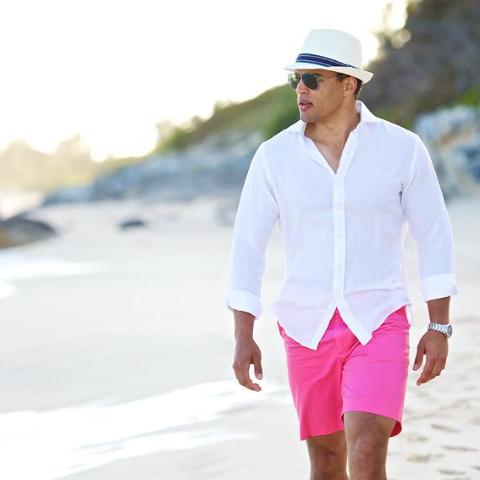 Men's Original Bermudas - Oleander Pink