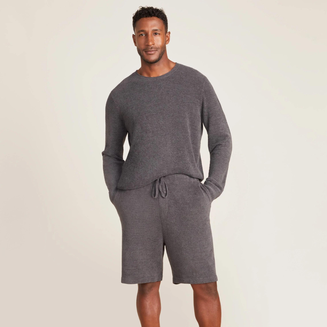 Barefoot Dreams Men's Lounge Shorts - Carbon