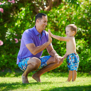 TABS Bermuda swim shorts Graham Foster