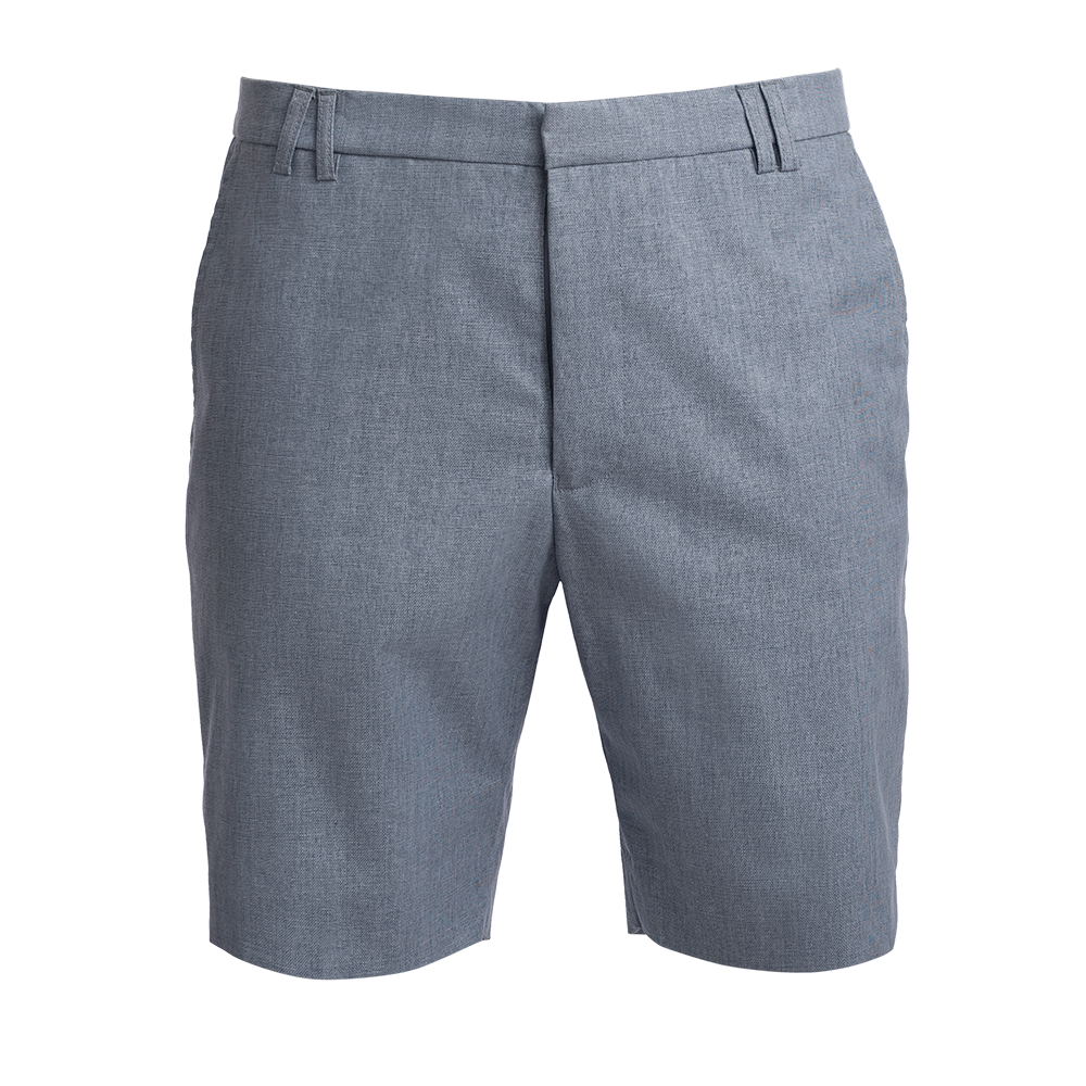 Blue Heron cotton linen Bermuda shorts