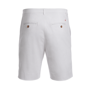 Gibbs Hill White stretch cotton Bermuda shorts