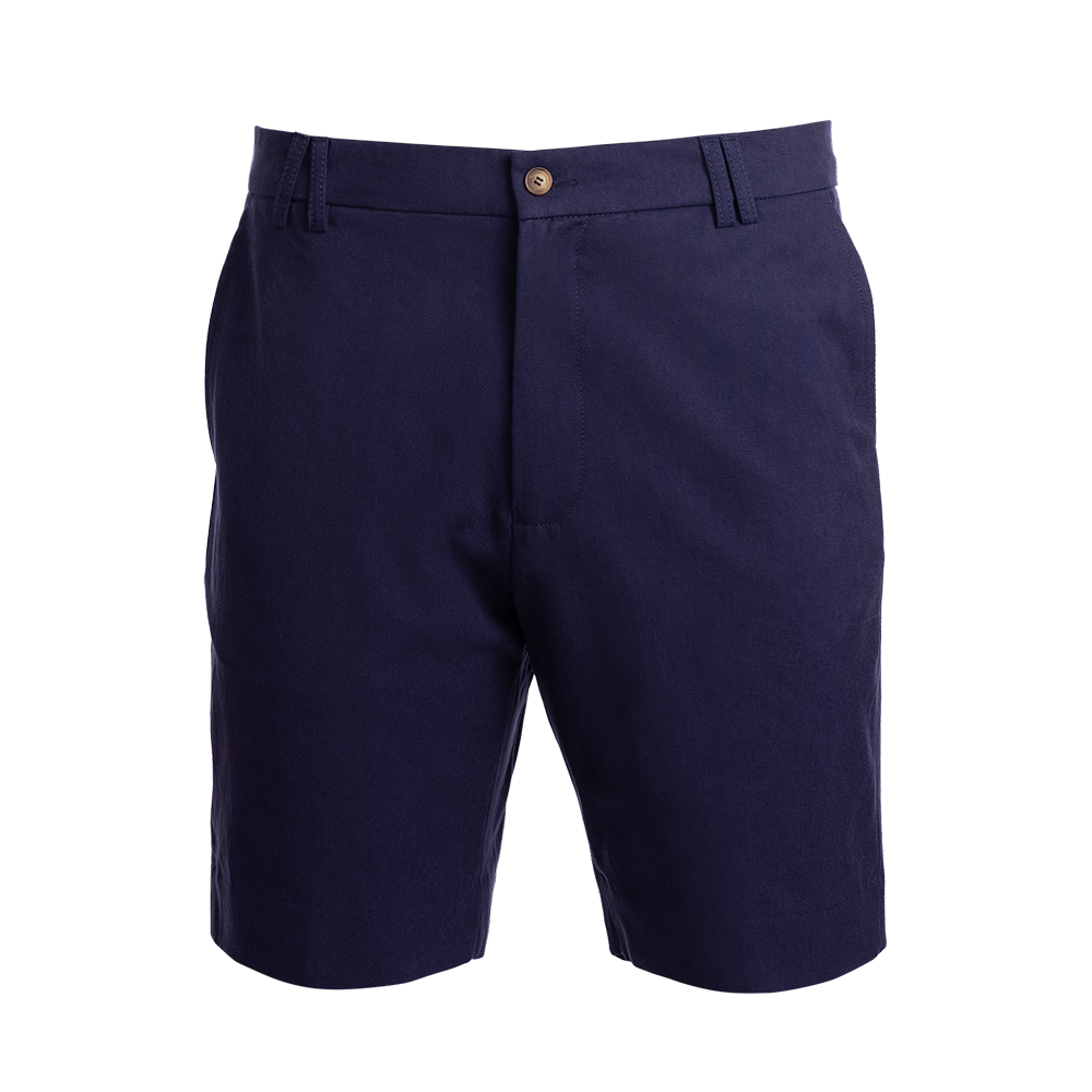TABS Mens North Rock Navy cotton Bermuda shorts