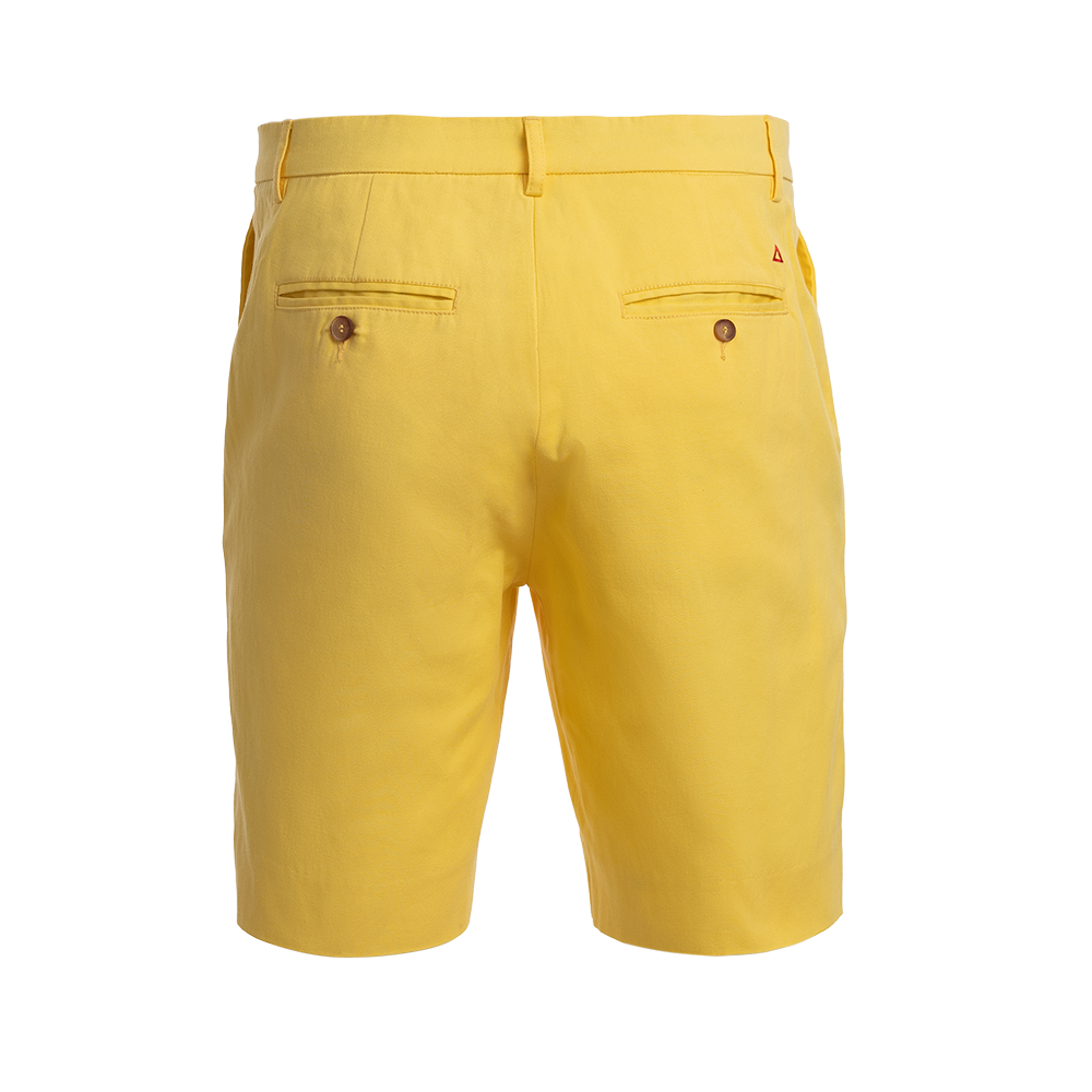 TABS Mens Loquat Yellow cotton Bermuda shorts
