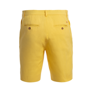 TABS Mens Loquat Yellow cotton Bermuda shorts