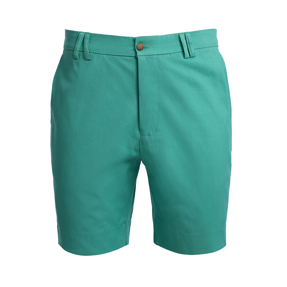 TABS Mens Lagoon Green cotton Bermuda shorts