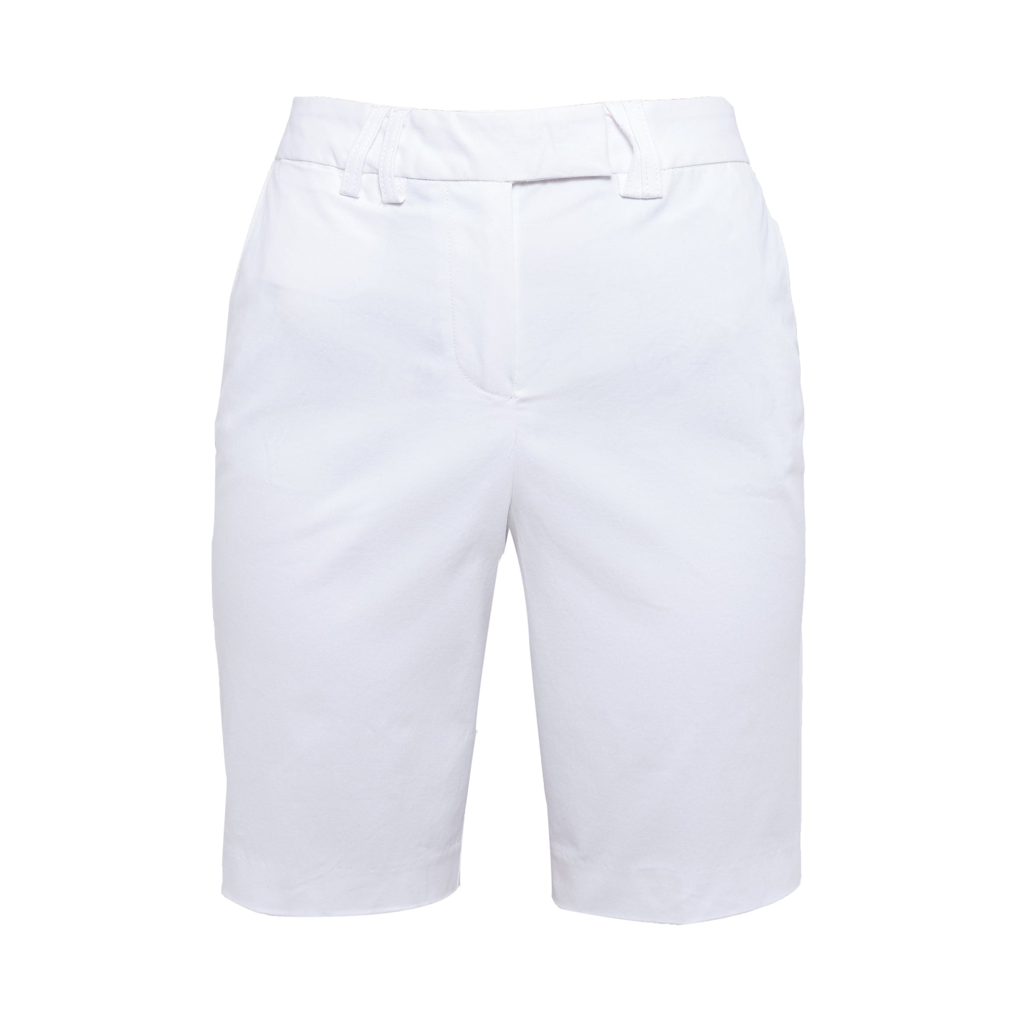 TABS womens 9" Bermuda shorts - Longtail White