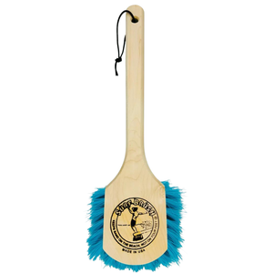 Surf Brush with LONG 15" Handle - Turquoise