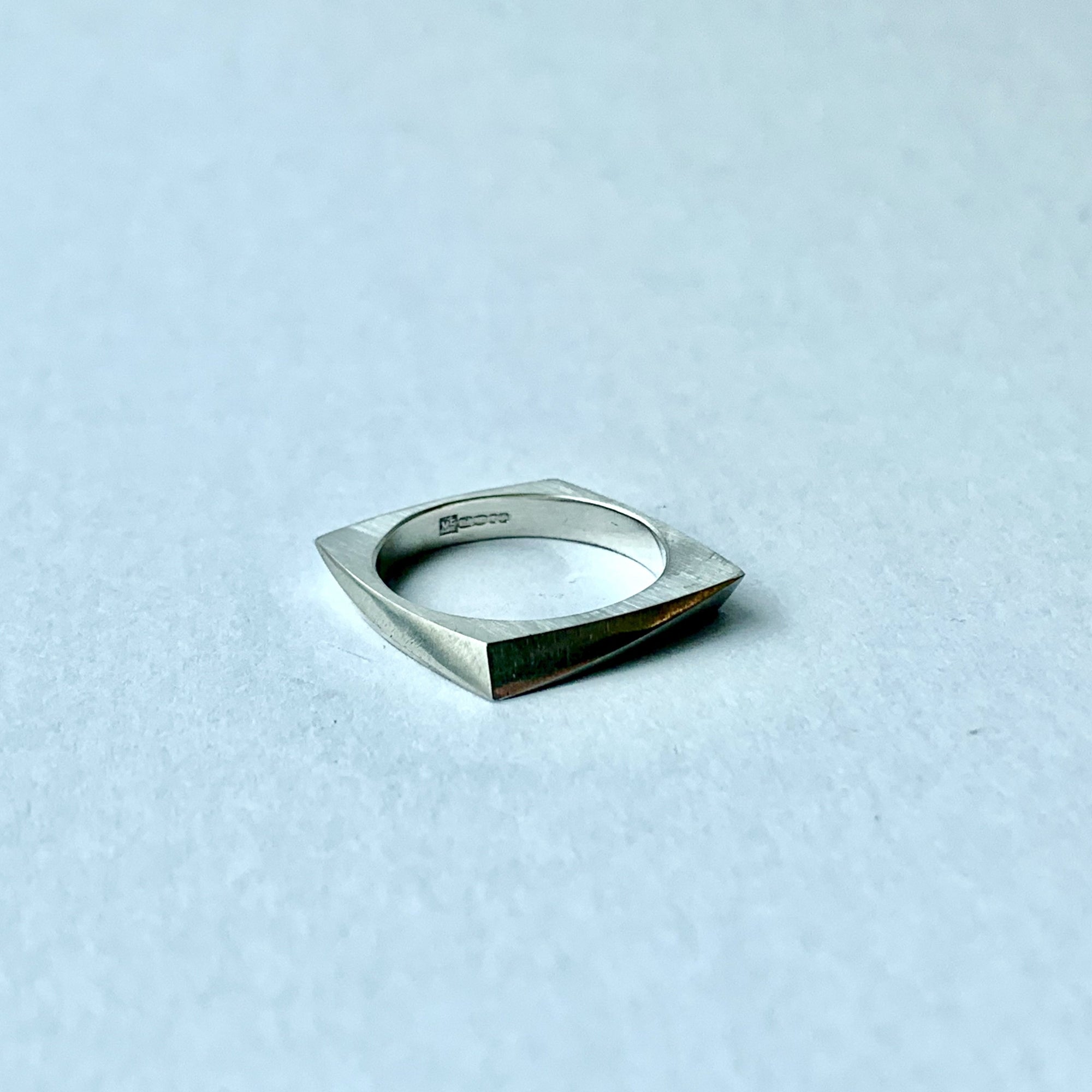 Melanie Eddy Slim Faceted Ring - Slice B