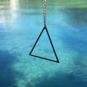 Airy Heights Design Bermuda triangle pendant