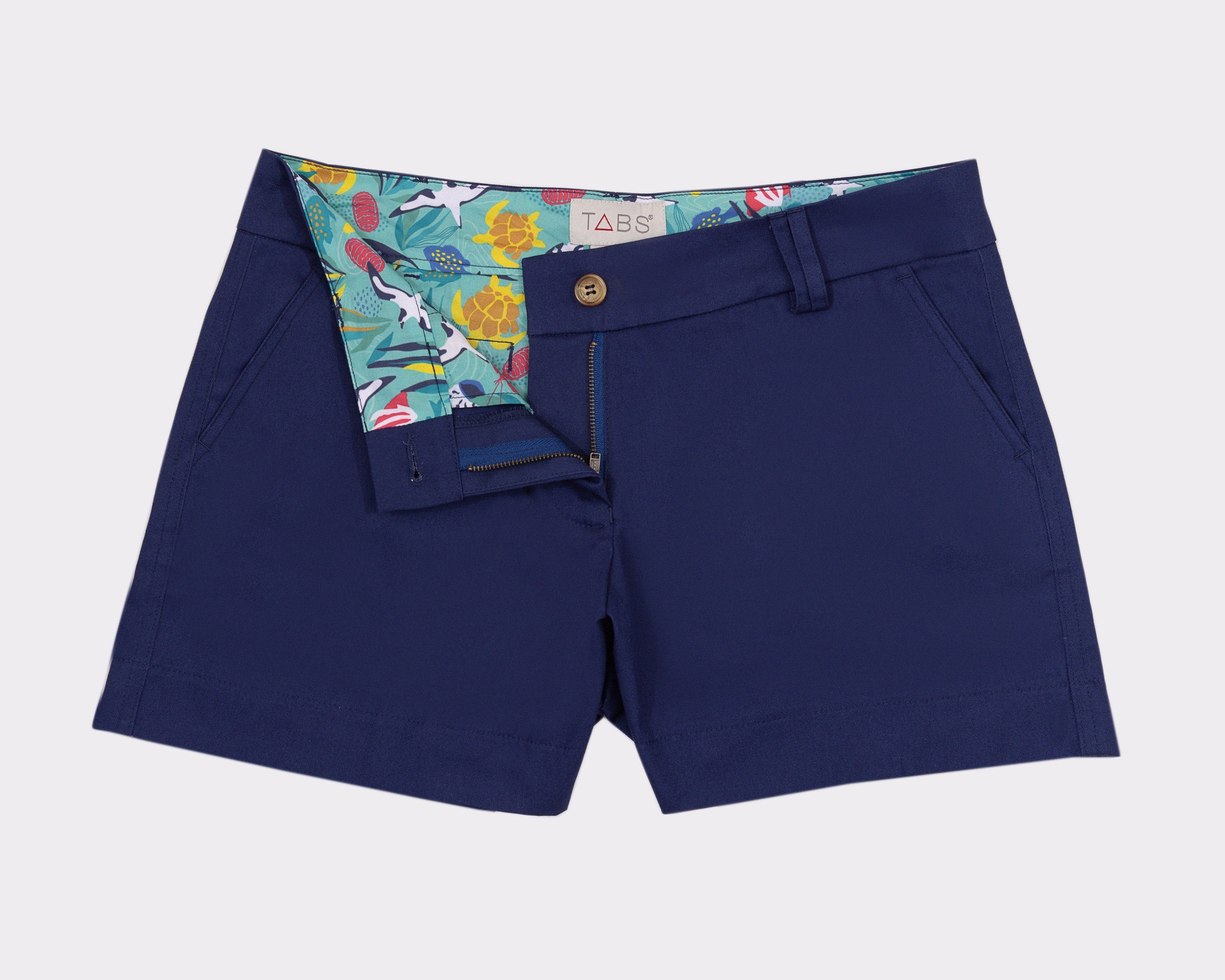 Women s Shorties Navy TABS Bermuda
