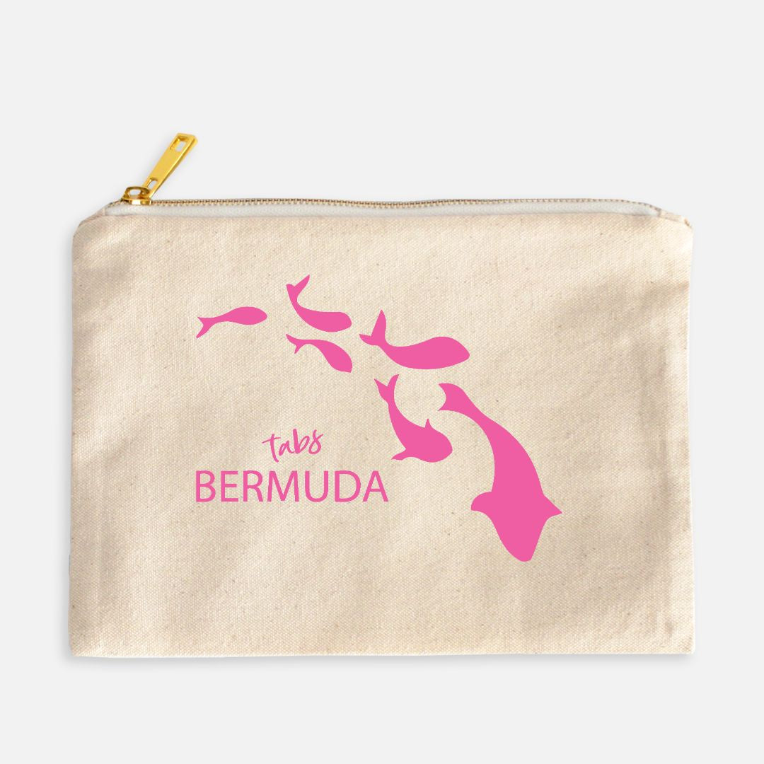 TABS Canvas Clutch - Fish