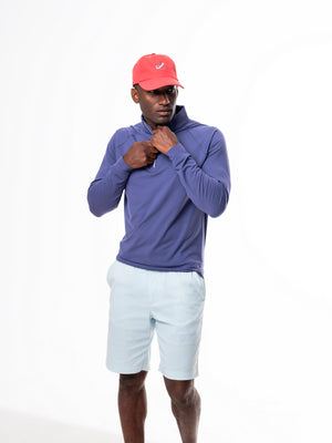 TABS belmont blue performance bermuda shorts