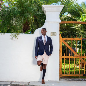 Men's Formal Bermudas - South Shore Pink