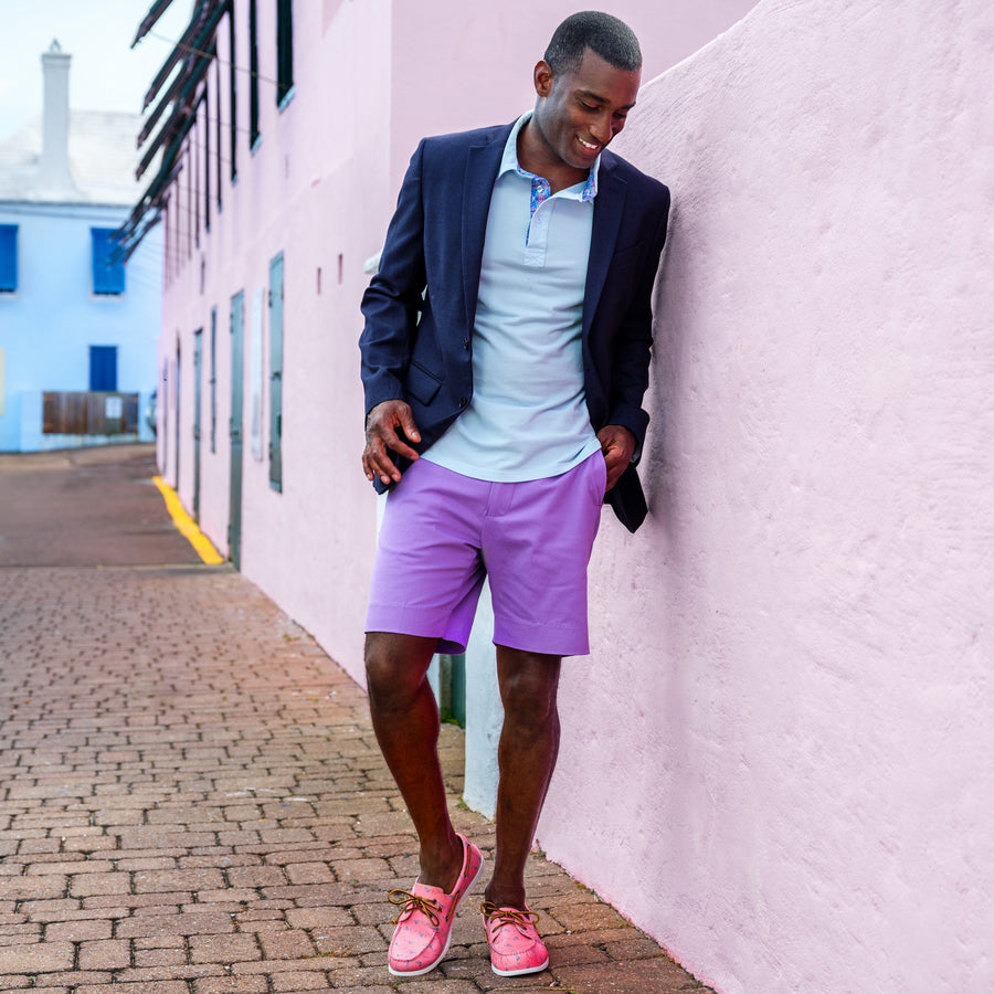  TABS mens Blue Bird Egg polo