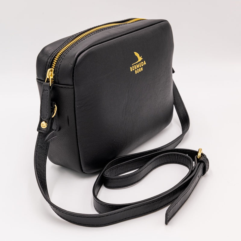 Bermuda Born Horseshoe Bay Cross Body Bag - Black