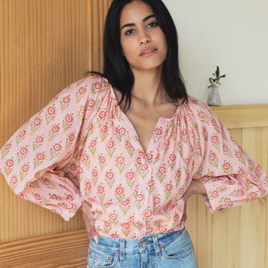 Emerson Fry Frances Blouse - Monday Flowers