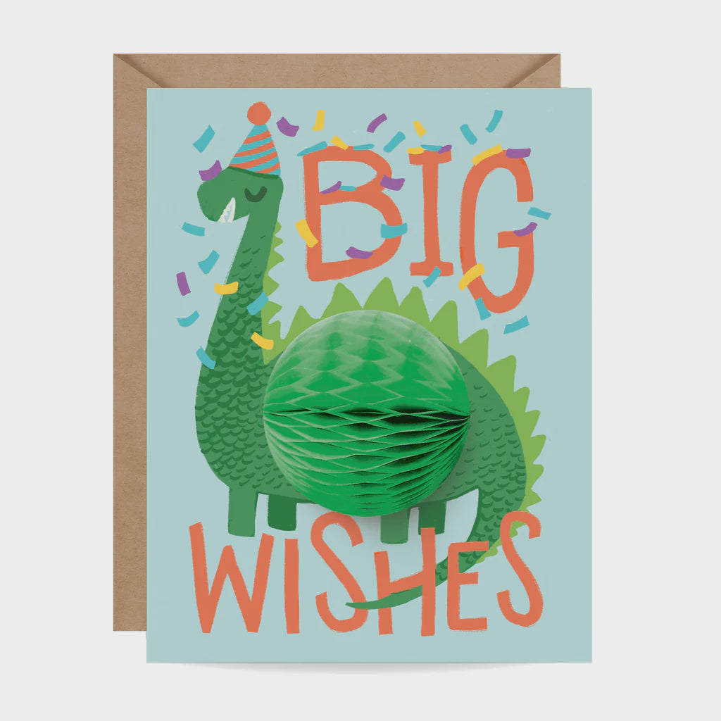 Inklings Paperie Card - Dinosaur Pop-Up