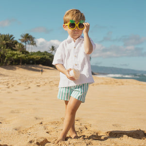 Kenny Flowers Boys Linen Shirt - The Casa Blanca