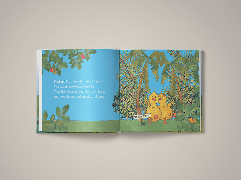 Little Blue Ducky first page