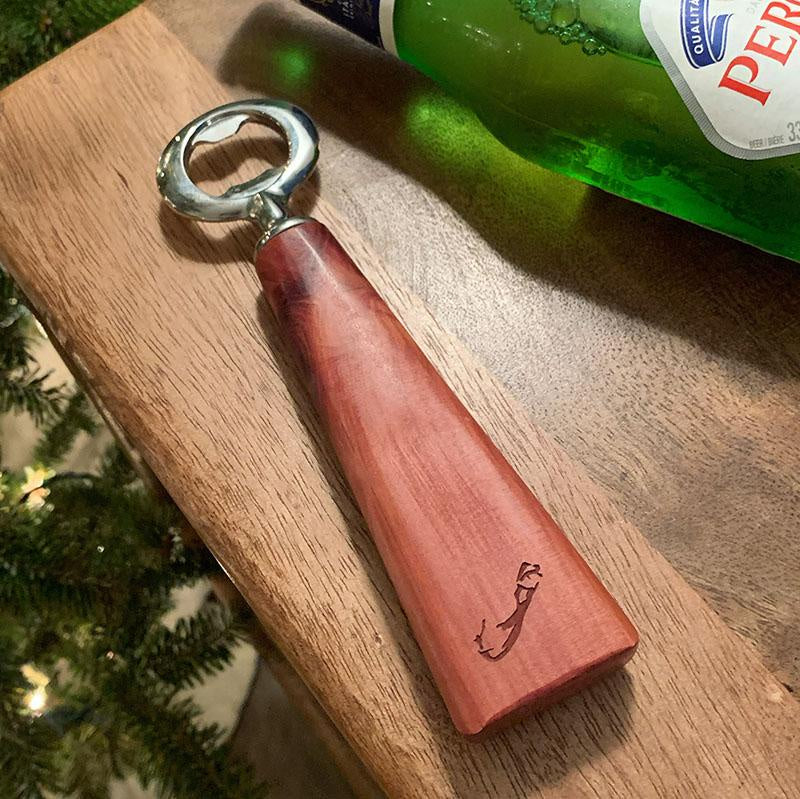 Lemoncello Bermuda Map Bottle Opener - Silver