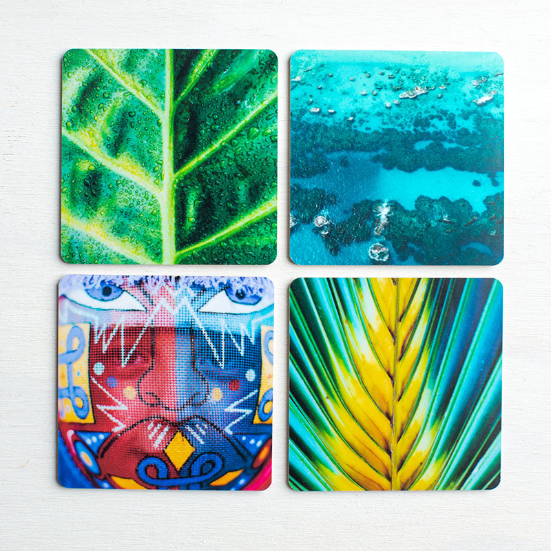 mermade bermuda coaster set