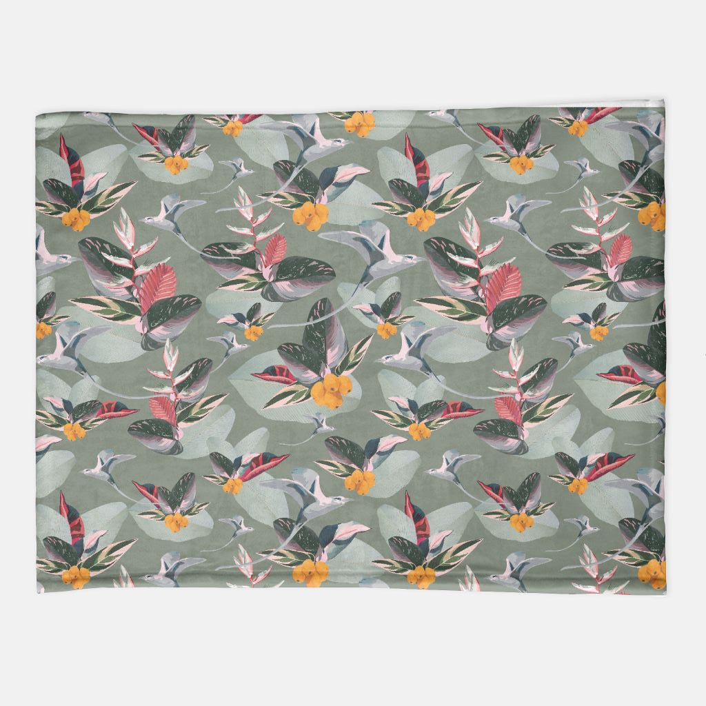TABS Minky Blanket - Fern