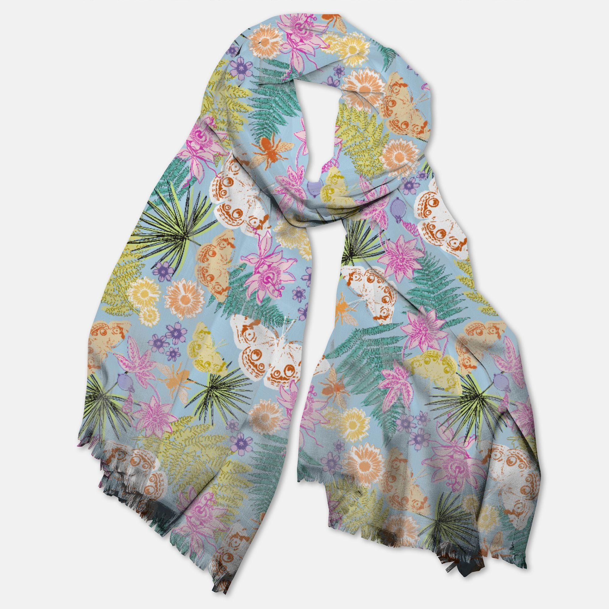 TABS Pashmina Scarf - Spring Island