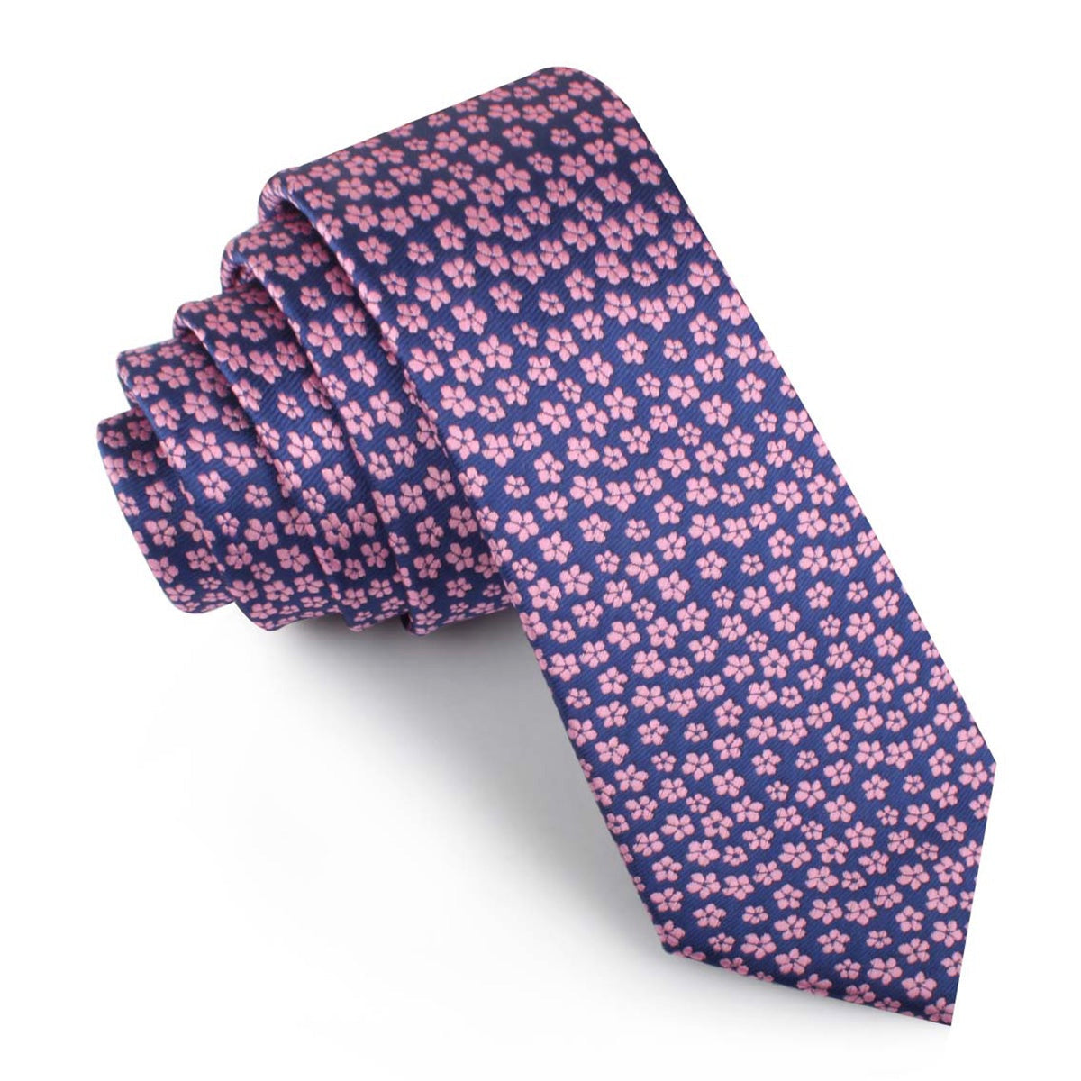 OTAA Tie - Pink Plum Blossom