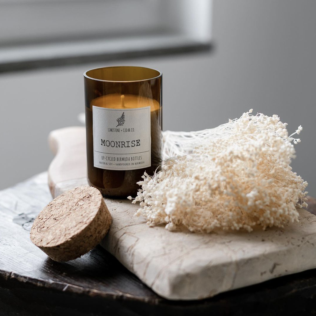 Limestone & Cedar Candle - Moonrise