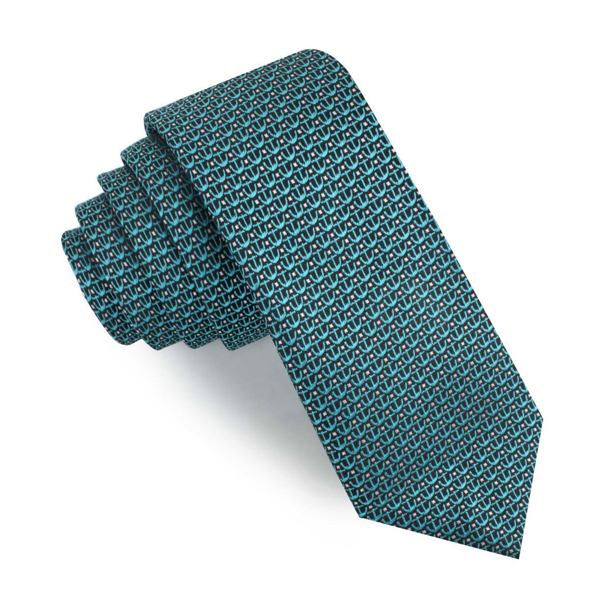 OTAA Tie - Seychelles Teal Anchor