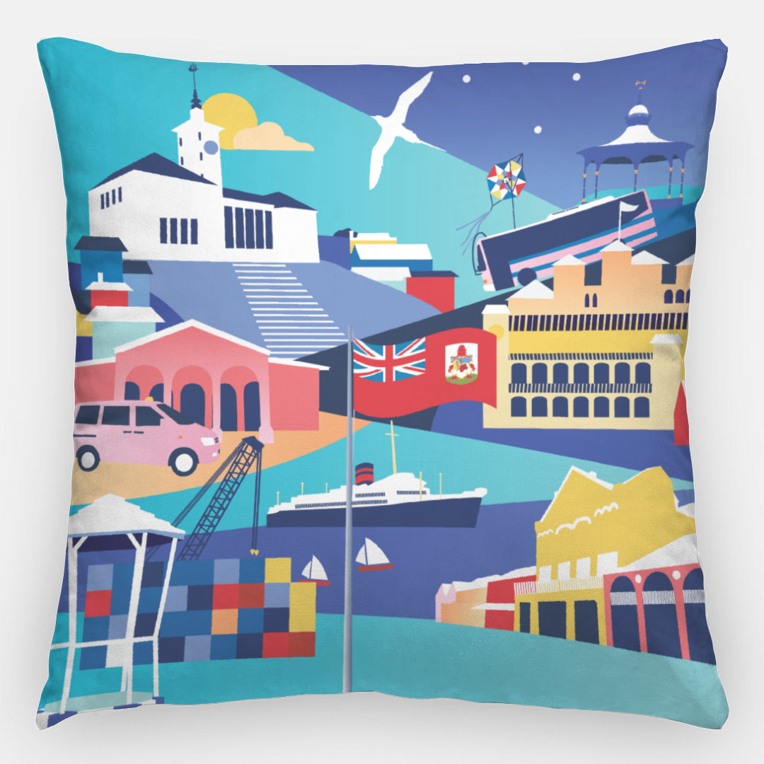 TABS 24" Cushion Cover with Insert - Gotta Go Town