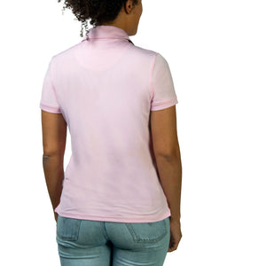 TABS Bermuda Polo Women Performance Pink Back