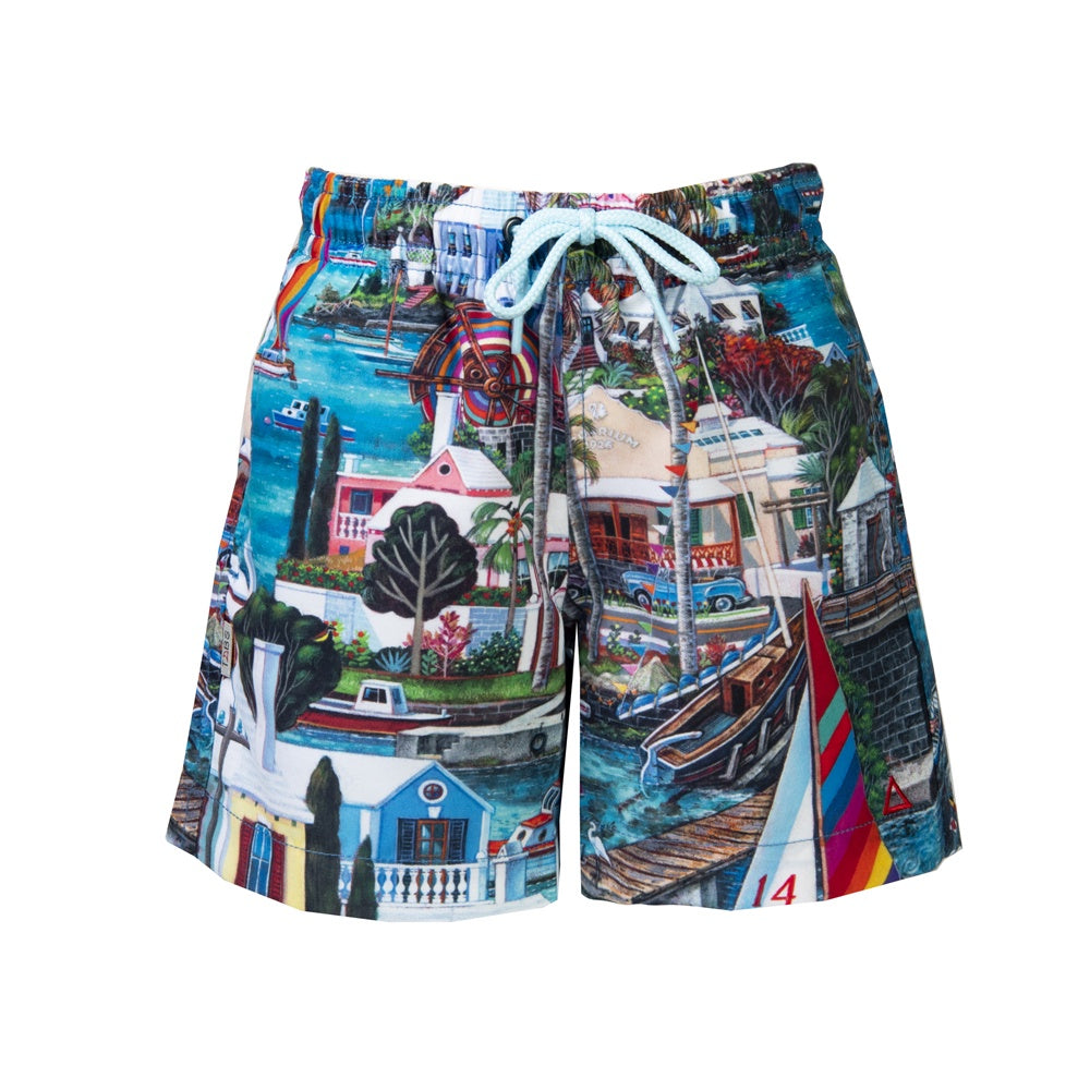 Kids' Swim Trunks ♻️ Flatts Bridge