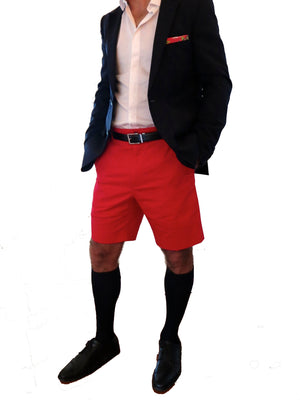 TABS Mens Red Bird cotton Bermuda shorts